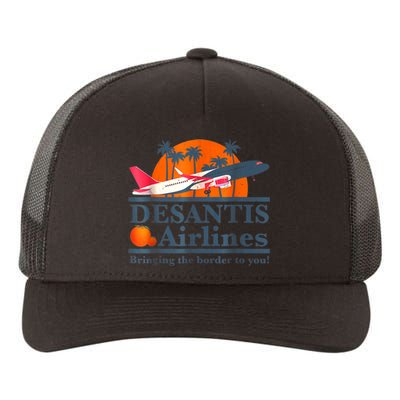 DeSantis Airlines Vintage Yupoong Adult 5-Panel Trucker Hat