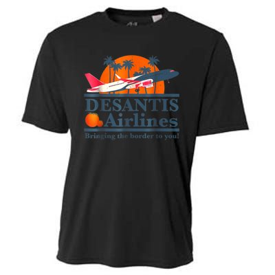 DeSantis Airlines Vintage Cooling Performance Crew T-Shirt