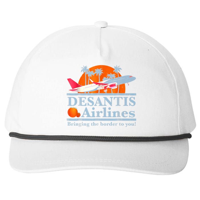 DeSantis Airlines Vintage Snapback Five-Panel Rope Hat