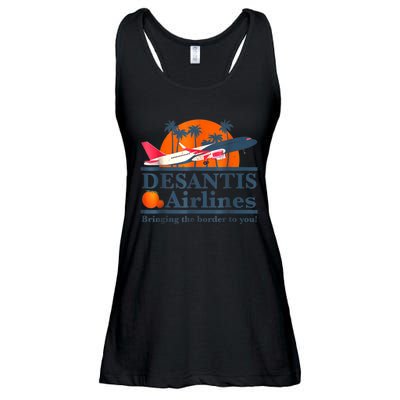 DeSantis Airlines Vintage Ladies Essential Flowy Tank