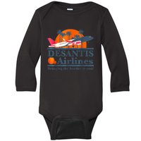 DeSantis Airlines Vintage Baby Long Sleeve Bodysuit