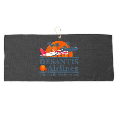 DeSantis Airlines Vintage Large Microfiber Waffle Golf Towel