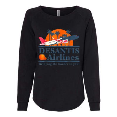 DeSantis Airlines Vintage Womens California Wash Sweatshirt