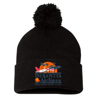 DeSantis Airlines Vintage Pom Pom 12in Knit Beanie