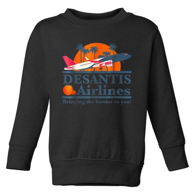 DeSantis Airlines Vintage Toddler Sweatshirt