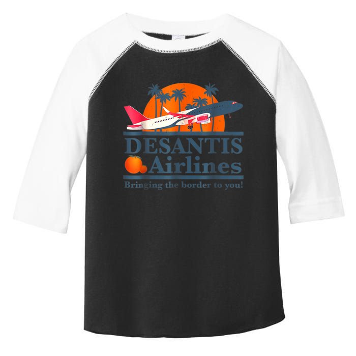 DeSantis Airlines Vintage Toddler Fine Jersey T-Shirt