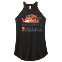 DeSantis Airlines Vintage Women's Perfect Tri Rocker Tank