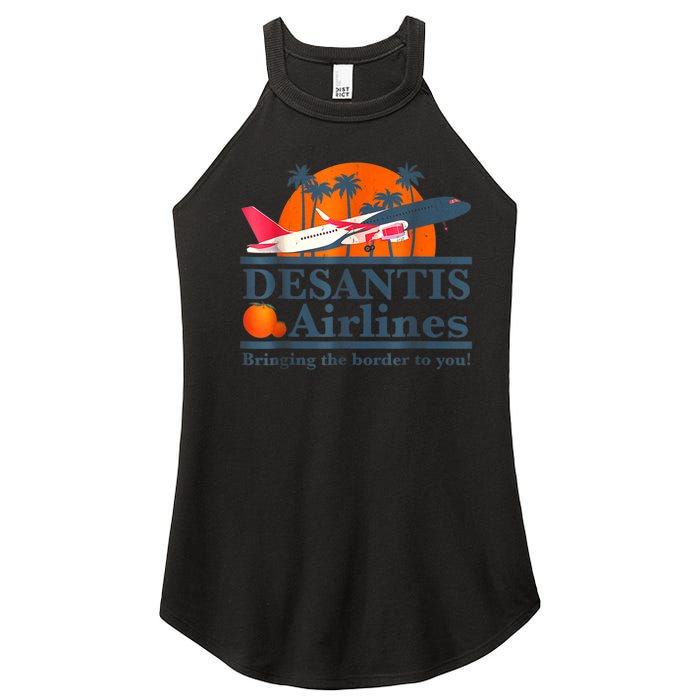 DeSantis Airlines Vintage Women's Perfect Tri Rocker Tank