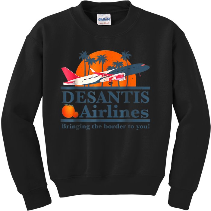 DeSantis Airlines Vintage Kids Sweatshirt