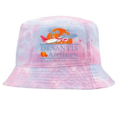 DeSantis Airlines Vintage Tie-Dyed Bucket Hat