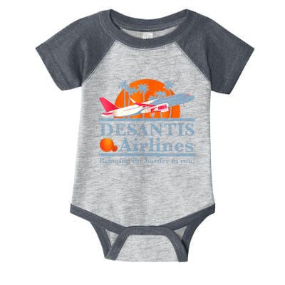 DeSantis Airlines Vintage Infant Baby Jersey Bodysuit