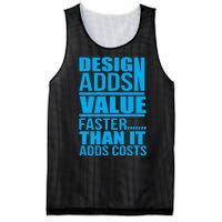 Design Adds Value Faster Than It Adds Costs Mesh Reversible Basketball Jersey Tank