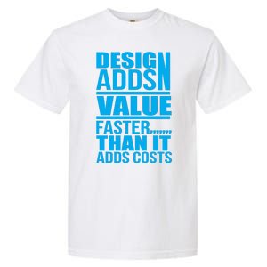 Design Adds Value Faster Than It Adds Costs Garment-Dyed Heavyweight T-Shirt