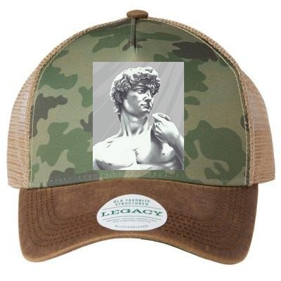 David Statue Legacy Tie Dye Trucker Hat