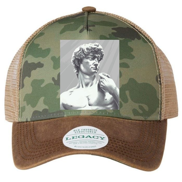 David Statue Legacy Tie Dye Trucker Hat