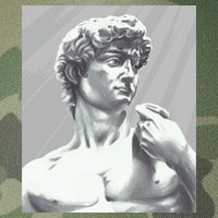 David Statue Legacy Tie Dye Trucker Hat