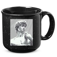 David Statue 15oz Campfire Ceramic Mug