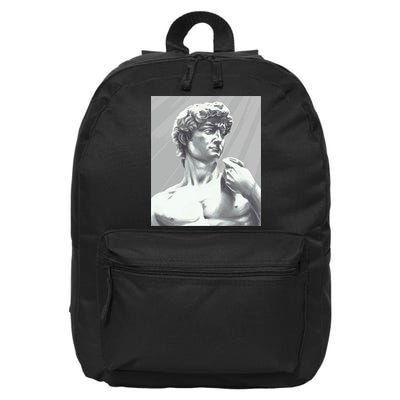 David Statue 16 in Basic Backpack