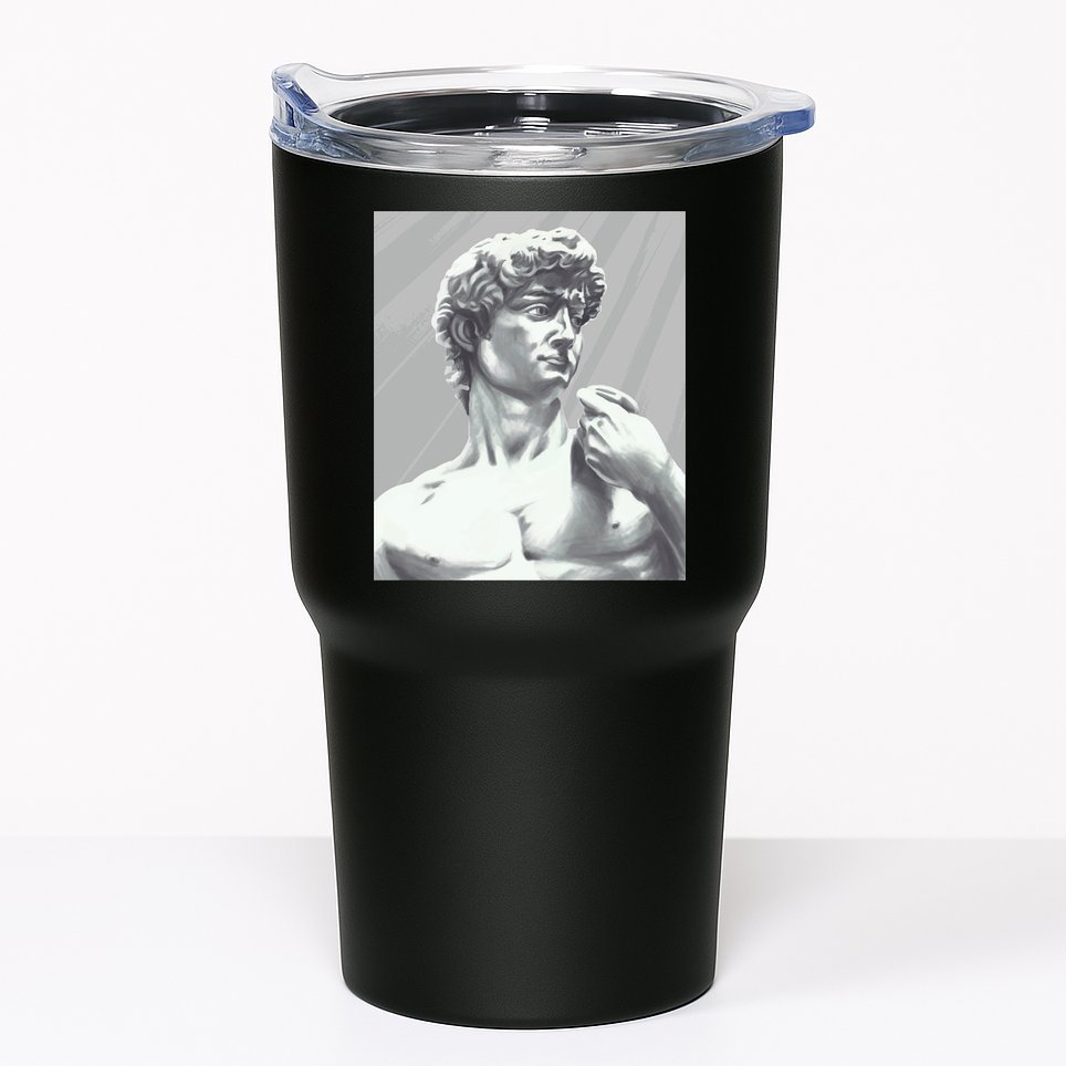 David Statue Tumbler
