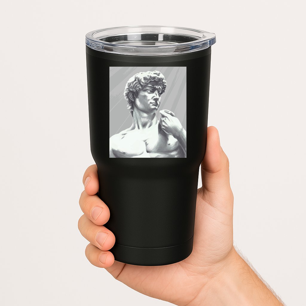David Statue Tumbler