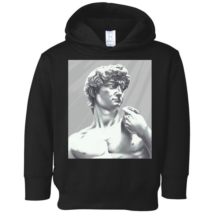 David Statue Toddler Hoodie