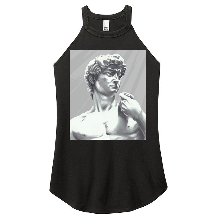 David Statue Women's Perfect Tri Rocker Tank