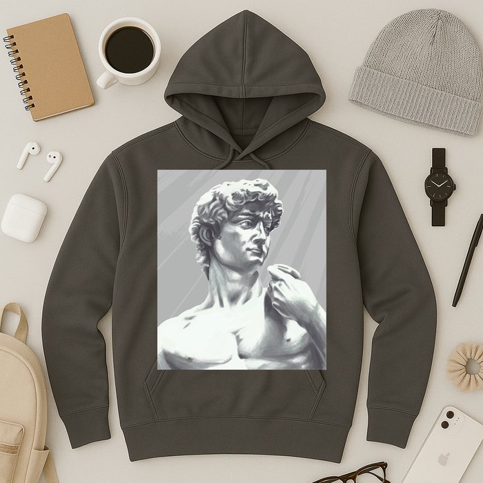 David Statue Hoodie