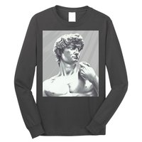 David Statue Long Sleeve Shirt