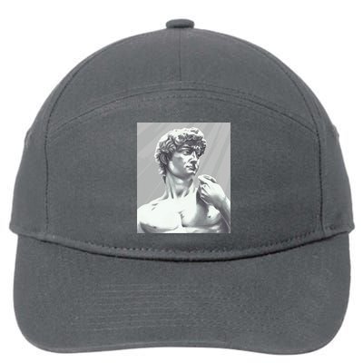 David Statue 7-Panel Snapback Hat
