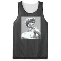 David Statue Mesh Reversible Basketball Jersey Tank