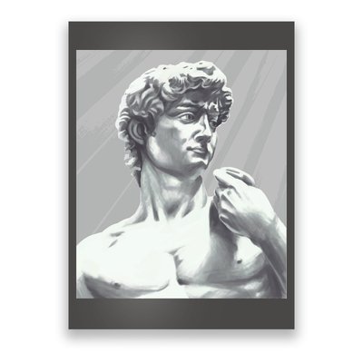 David Statue Poster