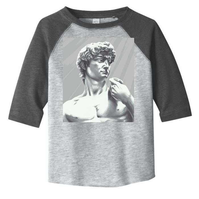 David Statue Toddler Fine Jersey T-Shirt