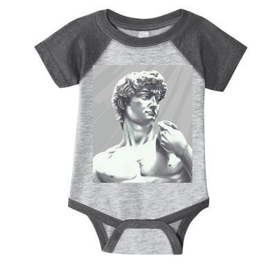 David Statue Infant Baby Jersey Bodysuit