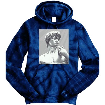 David Statue Tie Dye Hoodie