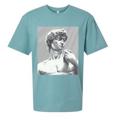 David Statue Sueded Cloud Jersey T-Shirt