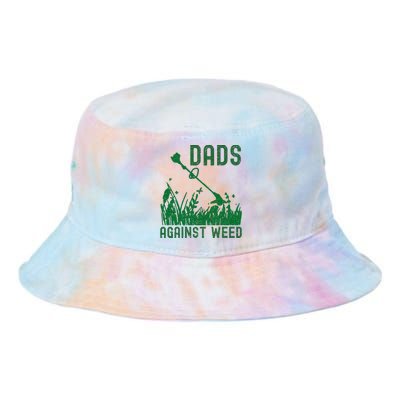 Dads Against Weed Lawn Mowing Tie Dye Newport Bucket Hat