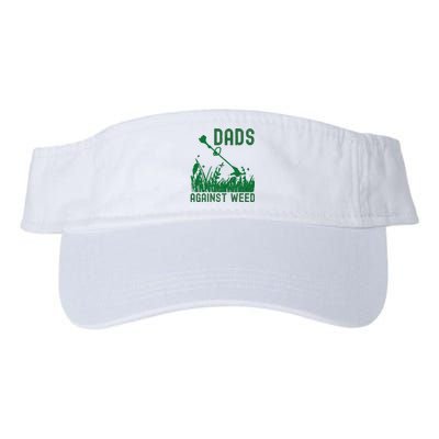 Dads Against Weed Lawn Mowing Valucap Bio-Washed Visor