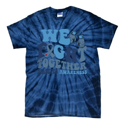 Diabetes Awareness We Fight Together Tie-Dye T-Shirt