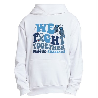 Diabetes Awareness We Fight Together Urban Pullover Hoodie