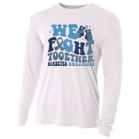 Diabetes Awareness We Fight Together Cooling Performance Long Sleeve Crew