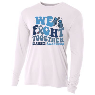 Diabetes Awareness We Fight Together Cooling Performance Long Sleeve Crew