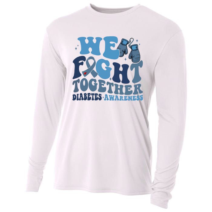 Diabetes Awareness We Fight Together Cooling Performance Long Sleeve Crew