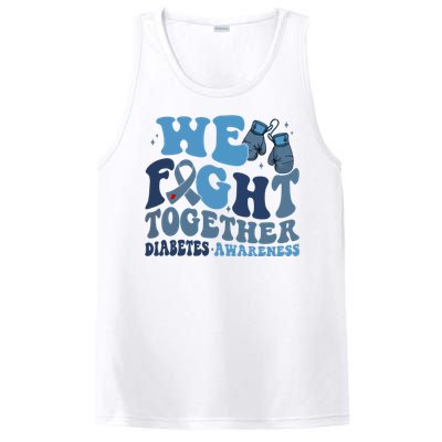 Diabetes Awareness We Fight Together PosiCharge Competitor Tank