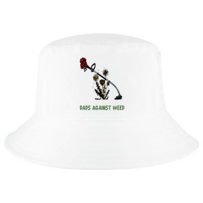 Dads Against Weed Funny Gardening Lawn Mowing Fathers Cool Comfort Performance Bucket Hat