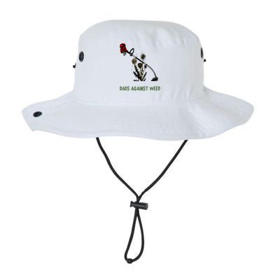 Dads Against Weed Funny Gardening Lawn Mowing Fathers Legacy Cool Fit Booney Bucket Hat