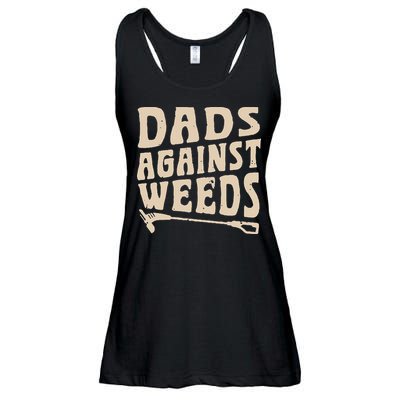 Dads Against Weeds Weed Cutter Weed Whacker Dad Ladies Essential Flowy Tank