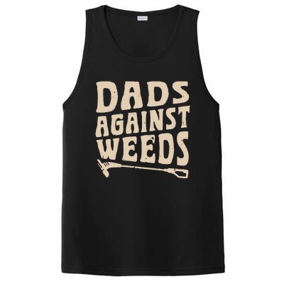 Dads Against Weeds Weed Cutter Weed Whacker Dad PosiCharge Competitor Tank