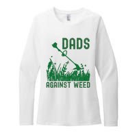 Dads Against Weed Lawn Mowing Womens CVC Long Sleeve Shirt