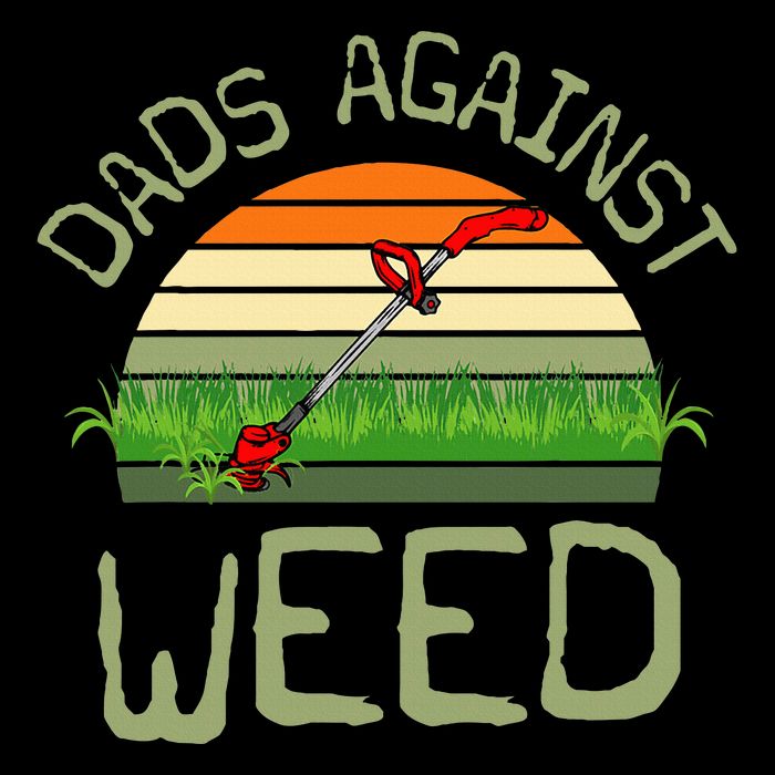 Dads Against Weed Funny Gardening Lawn Mowing FatherS Day Impact Tech Backpack