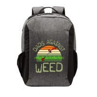 Dads Against Weed Funny Gardening Lawn Mowing FatherS Day Vector Backpack
